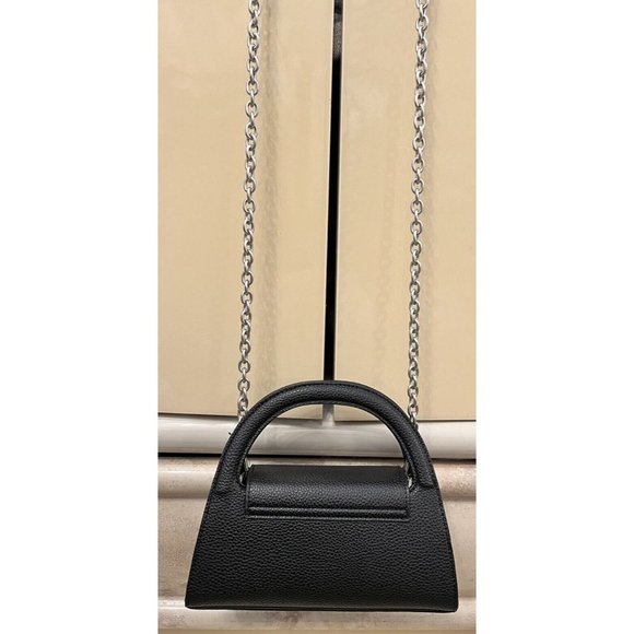 NWT FRENCH CONNECTION GRACIE PEBBLE CUT OUT HANDLE CROSSBODY HAND BAG - Picture 3 of 6